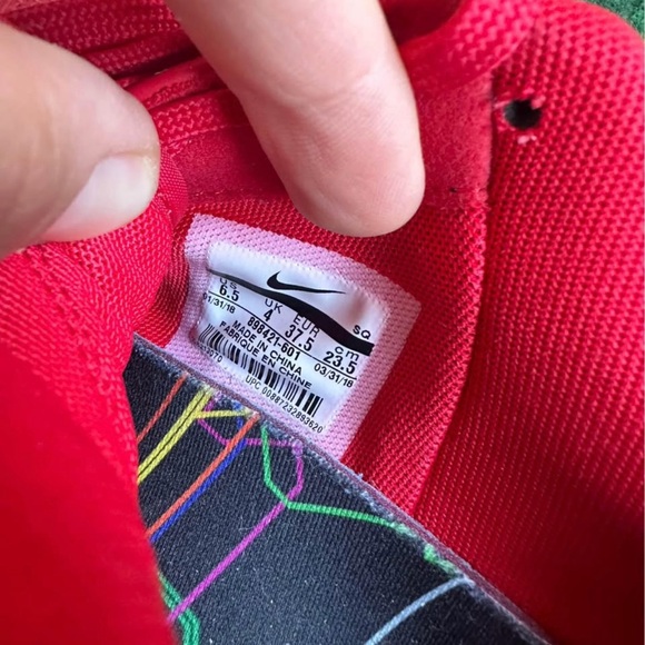 uptown - Women Nike Air Force 1 - RED - women’s size 6.5 - Picture 8 of 8